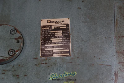 Used AMADA H-4013 Power Squaring Shears (Inch) California US | Sterling Machinery Exchange #1466112