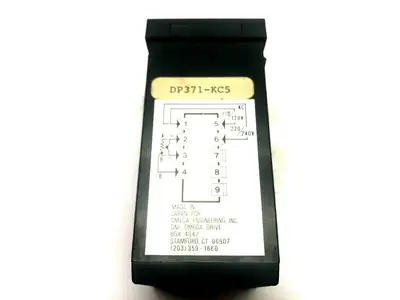 DP371-KC5 | Omega  Digital Panel Thermometer - Used