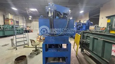 USED HARRIS HLO12HD WIDE MOUTH HORIZONTAL WITH CONVEYOR