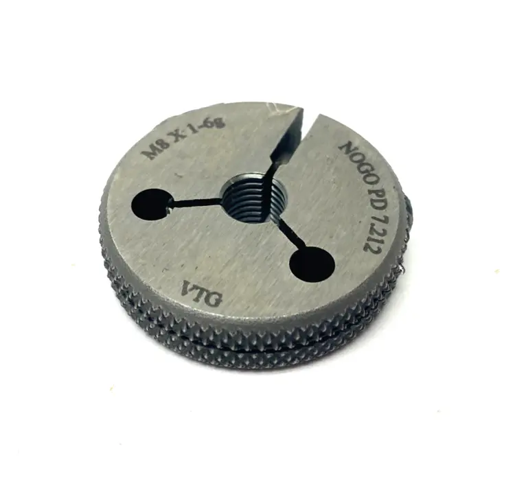 Used VERMONT GAGE THREADED RING GAUGE M8X1-6G NOGO PD 7.212 Pin & Plug Gages Michigan US | Maverick Industrial Sales #1123043