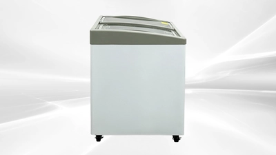 171-0354 31" Glass Self Contained Ice Cream Freezer