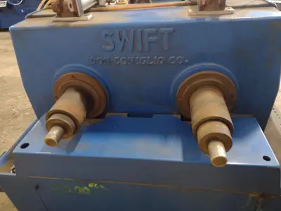 1.25" TWO HEAD ASHLAND/SWIFT MODEL #100 PIPE THREADER WITH  LANDIS LANCO 10T HEADS: STOCK #18212