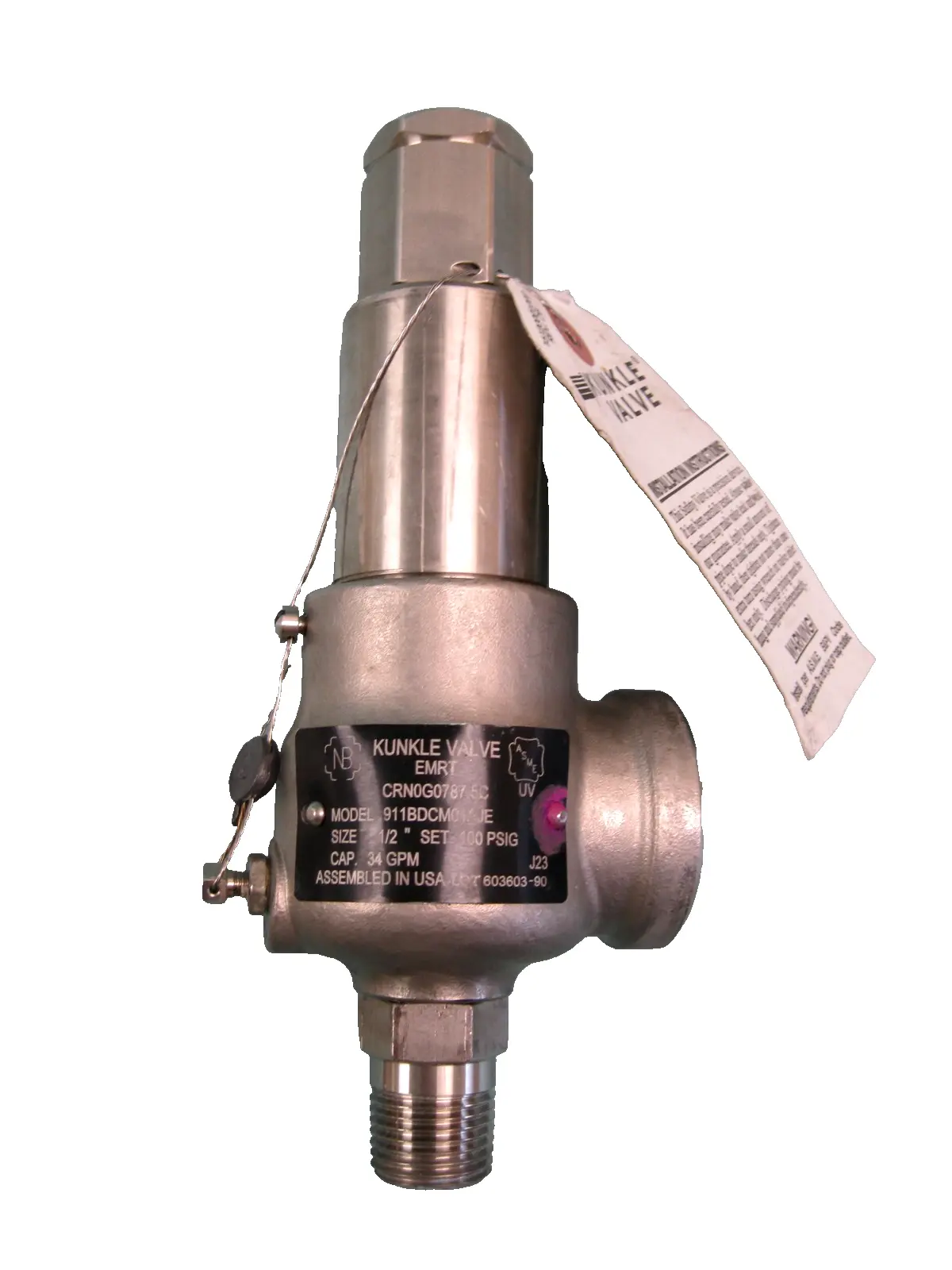 USED Kunkle 911BDCM01AJE