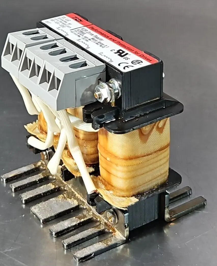 TCI KDRA8L Drive Reactor 3PH 50/60Hz 600V 2.1Amp (BIN424)