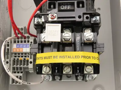Allen Bradley 598-BA1076 Size 1 Starter Contactor 120V Coil 500F-BOD930  -No Lid
