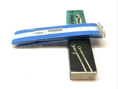 New | in-Stock Panduit Self Laminating Vinyl Wire Marker Cards BOX OF 15 CARDS Blank Label Michigan US | Maverick Industrial Sales #1392493