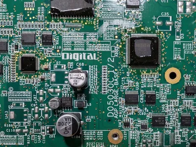 DIGITAL D05030C 1/2 AGP Large Base Motherboard Used