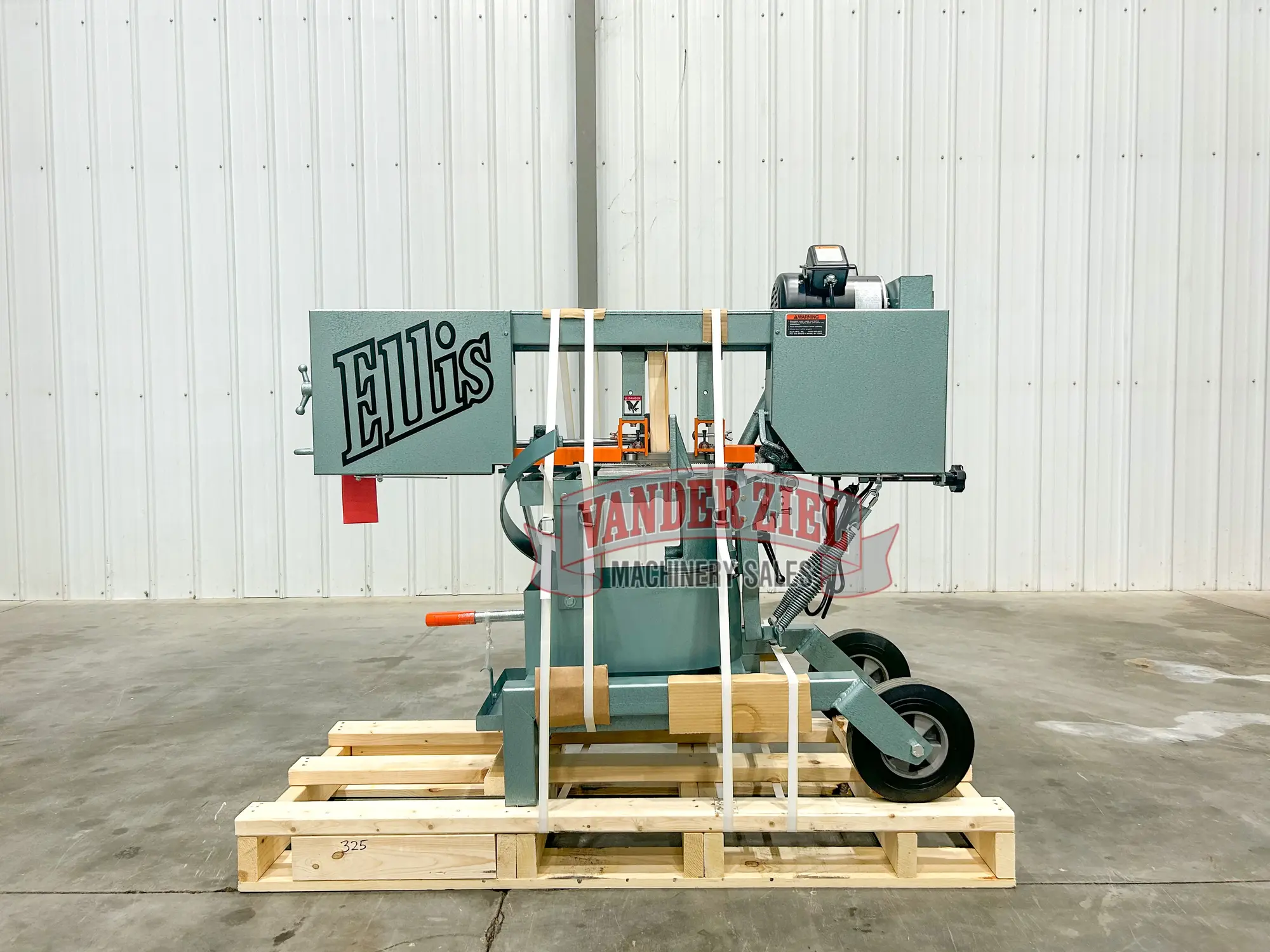 New | in-Stock ELLIS 1600 Horizontal Band Saws Michigan US | Vander Ziel Machinery Sales #480056