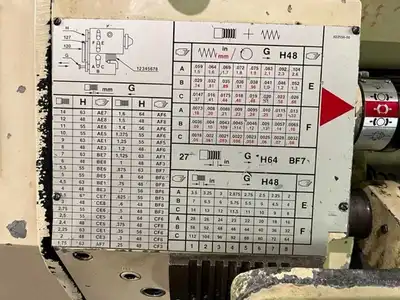 Lathe, Leblond Makino, 15.5" x 54"