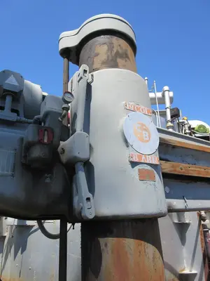 8' -19" Dayton & Bakewell, radial arm drill