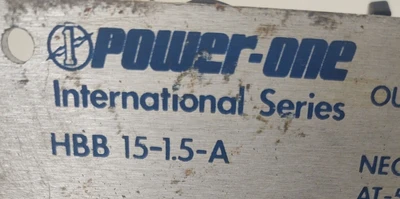 USED Power-One HBB 15-1.5-A