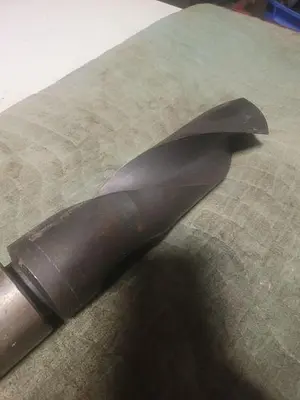 USED MORSE 2 19/32'' HSS TWIST DRILL