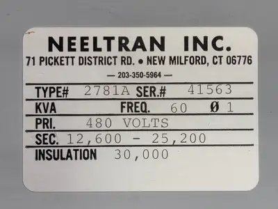 USED NEELTRAN INC. 2779
