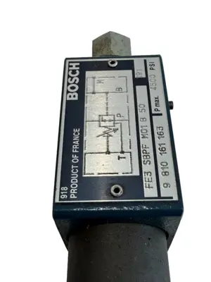 NEW BOSCH FE3 SBPF M01 B 50 DIRECTIONAL CONTROL VALVE 9810161163 FE3SBPFM01B50