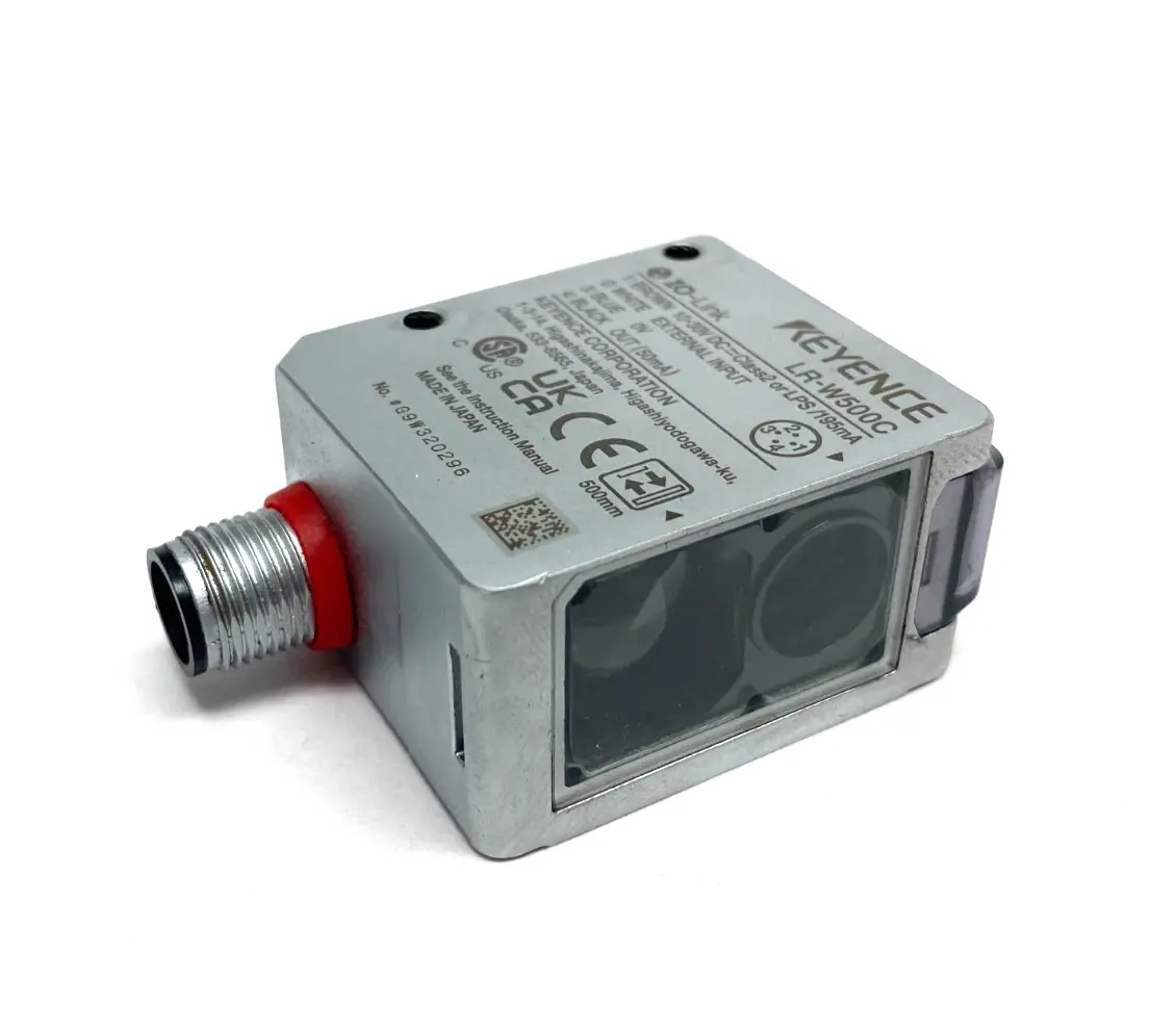 USED KEYENCE FULL-SPECTRUM SELF-CONTAINED SENSOR, M12 4-PIN