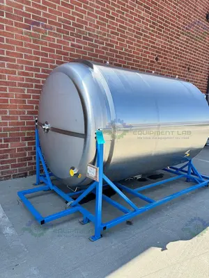NEW 2022 DME 5000 LITER STAINLESS STEEL JACKETED VESSEL / HOLDING TANK