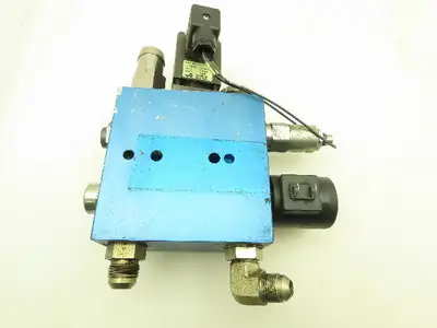 Wandfluh PI45-M40 Proportional Solenoid 24VDC Valve Manifold  Raymond Forklift