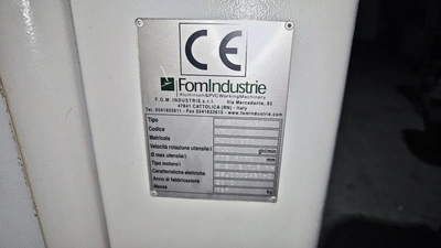 FOM INDUSTRIE Variable Angle End Mill, in excellent condition