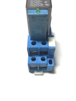 Potter & Brumfield K10P-11D15-24 General Purpose Relay and Socket Assembly (Lot of 6)