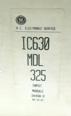 NEW GE FANUC IC630MDL325A INPUT MODULE 115VAC 16 CIRCUITS
