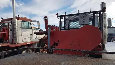 USED 1982 MACK RS686L ST TANDEM AXLE OILFIELD PUMP / KILL TRUCK