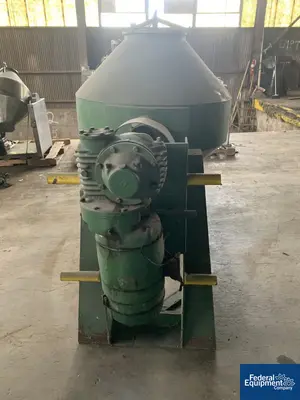 USED Patterson-Kelley 10 Cu Ft P-K Double Cone Blender, 134# Density