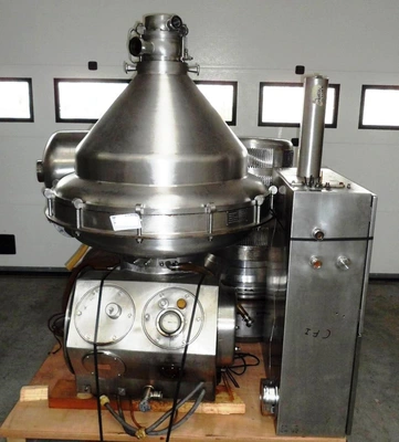 Alfa-Laval MRPX 318 HGV-74C cold milk separator, 316SS.