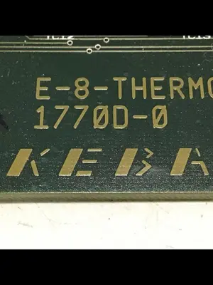 USED KEBA E-8-THERMO 1770D-0