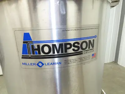 Thompson Miller Leaman 12" Strainer Conical Screen Filter 3000 GPM 125 PSI 135F