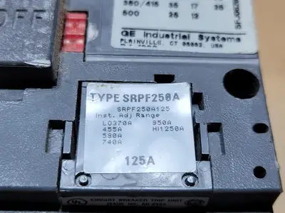 Used GENERAL ELECTRIC SFHA36AT0250 Switchgears British Columbia CA | Lenmark #835533