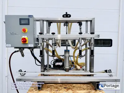 USED 2010 LIQUID PACKAGING 310-150 TT OVERFLOW FILLER