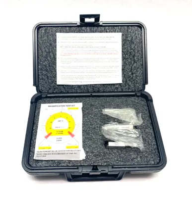 USED MAHR MAGNIFICATION KIT FOR CALIBRATIONG 2500:1, 4000:1