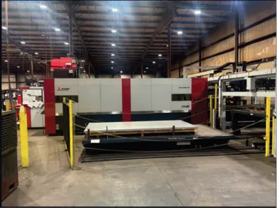 Used 2020 MITSUBISHI 4020RX-F Laser Cutters Illinois US | Revelation Machinery #1465677