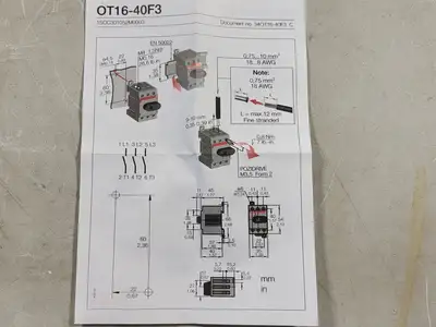 NEW ABB OT40F3