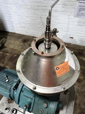 Alfa-Laval BTPX 205 SGD-34CDP-50 clarifier centrifuge, 316L SS.