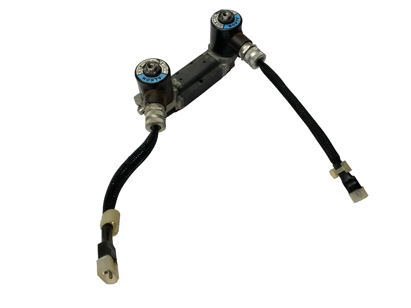 USED ALKON PNEUMATIC MANIFOLD 1/4" PORTS