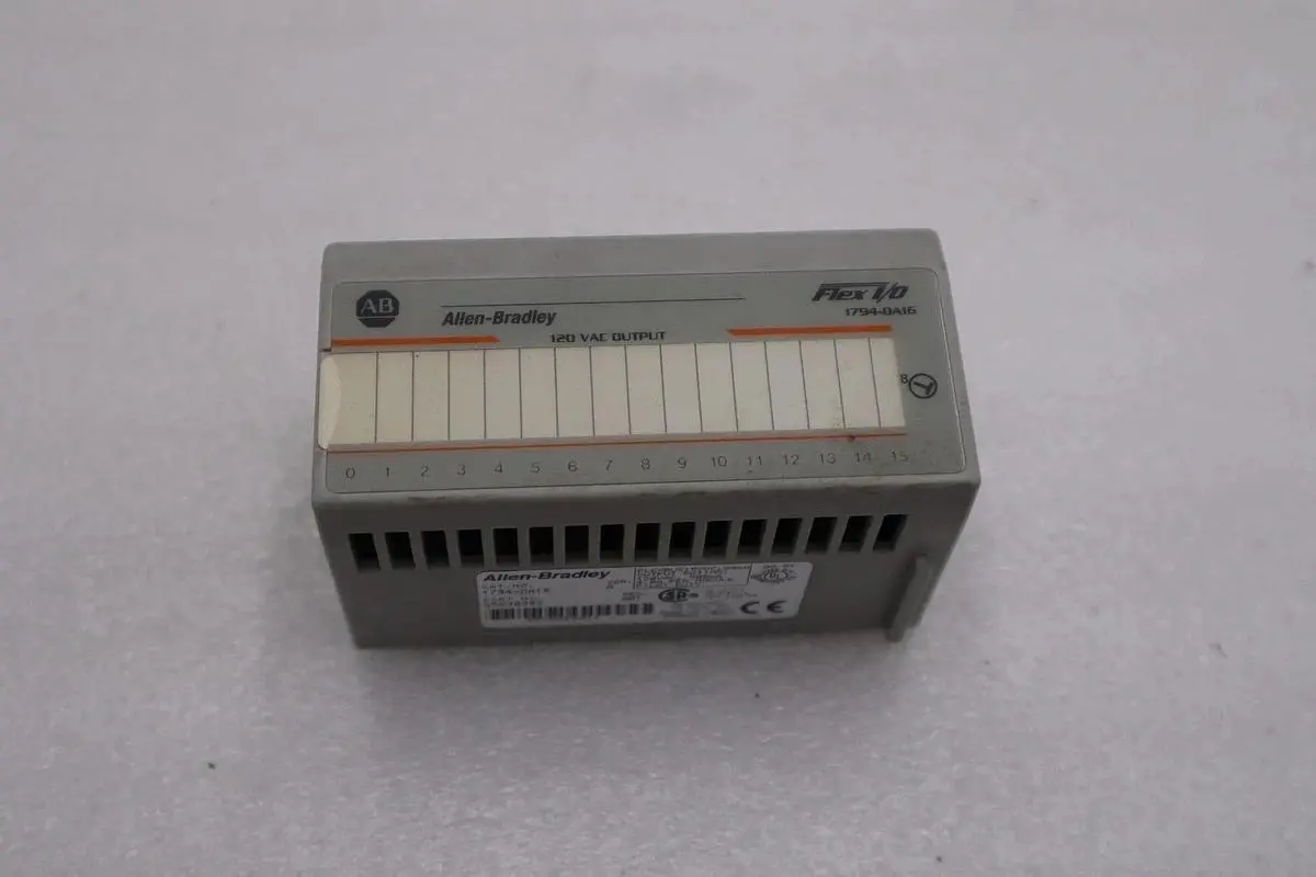 Allen-Bradley 1794-0A16 120Vac Output Module Flex I/O 16 Point STOCK H130A