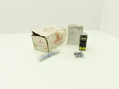 Fairchild TT8001-011011 Pressure Transducer 3-15 PSI Dual Channel Mini 2 Wire