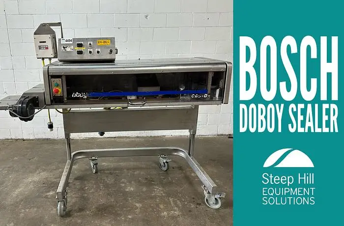 Used BOSCH CBS-D Case Sealers | Steep Hill Equipment Solutions #772540