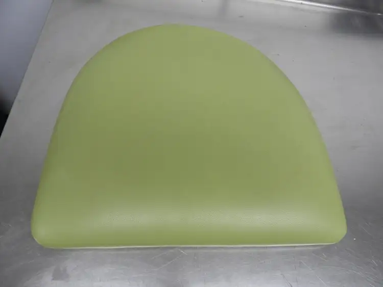 Used Lancaster Used Lancaster Seafoam Padded Seat Chair Cushion for Metal Frame Seating Restaurant Front of House Furnishings Illinois US | Falcon Restaurant Supply #1376501