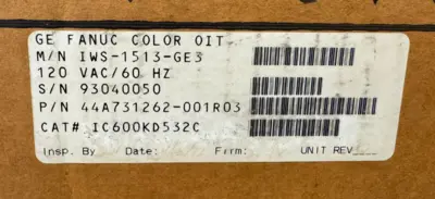 NEW GE FANUC IC600KD532C