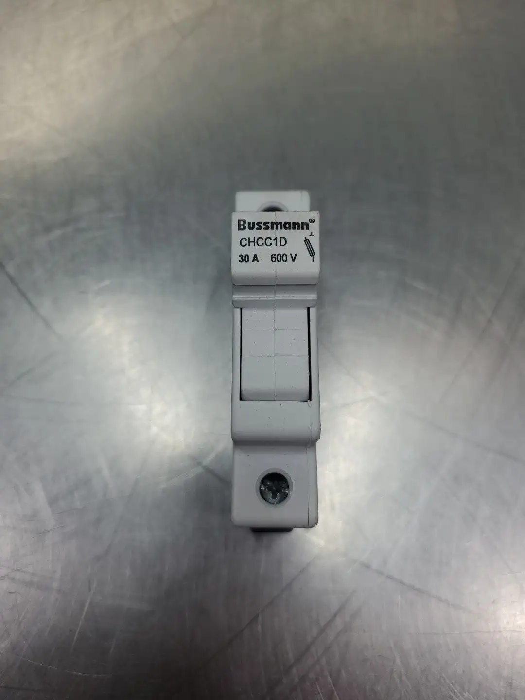 Used Bussmann CHCC1D 1-Slot Fuse Holder, 30A, 600V Fuse Accessories | Palmetto Automation #1155803