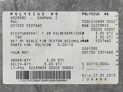 New | in-Stock POLYSIUS ST-2.3 HF G66369 Parts British Columbia CA | Lenmark #1440986