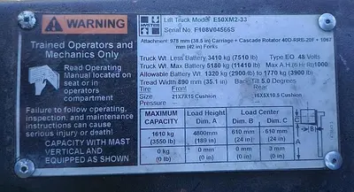 Used 1995 HYSTER E50XM2-33 Misc Forklifts Wisconsin US | Lemke Machinery Sales #1309192
