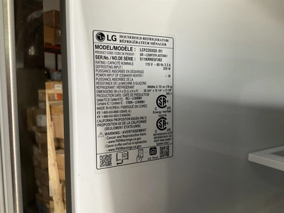 Used LG LCFC26XSS Refrigerators Michigan US | Miedema Asset Management Group #1321948
