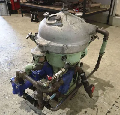 Alfa-Laval MAB 104B-24 oil purifier, SS.