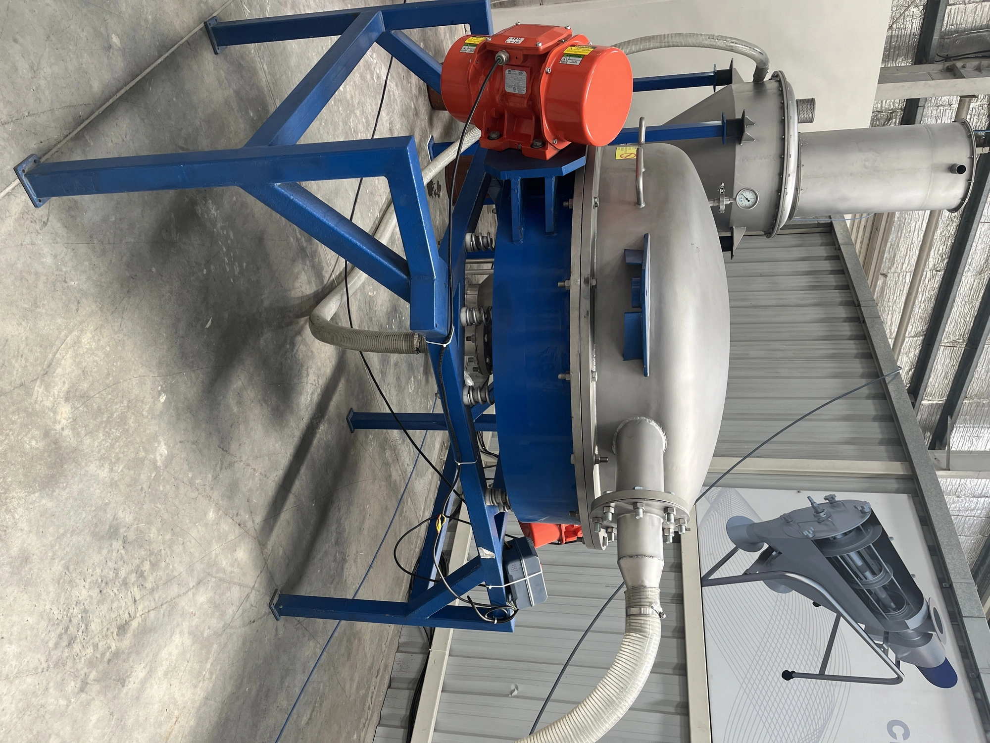 New Pressure Sieve 1200 mm x 0.98 m2