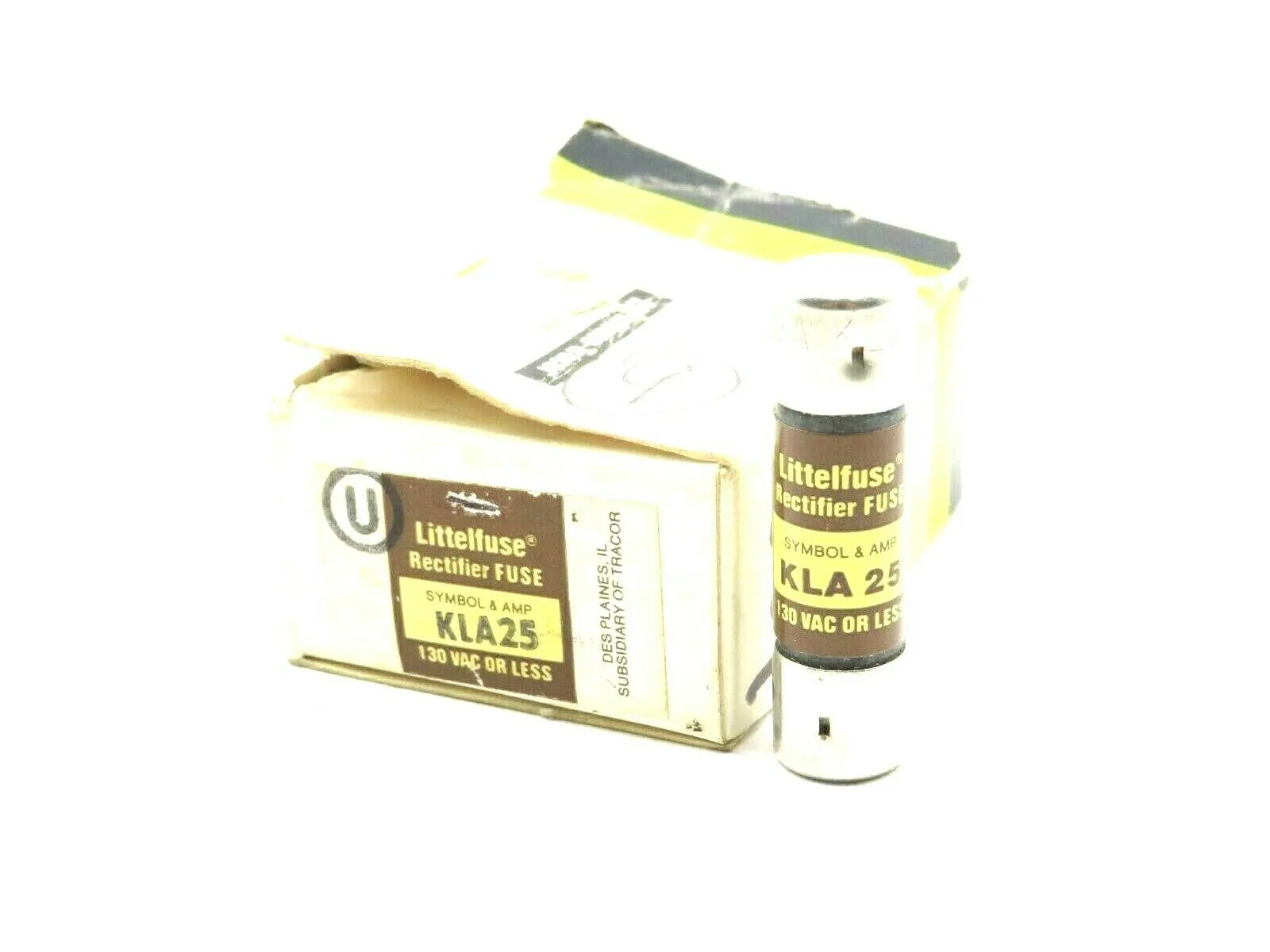 9 NEW LITTELFUSE KLA-25 RECTIFIER FUSES KLA25
