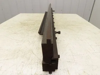 Press Brake U Punch Die Set 53" Long 11/32" Wide 9/32" Deep Backstop