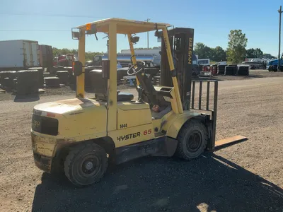 Used HYSTER H65XM DIESEL Internal Combustion Forklifts: Pneumatic Tire Michigan US | Miedema Asset Management Group #1444917